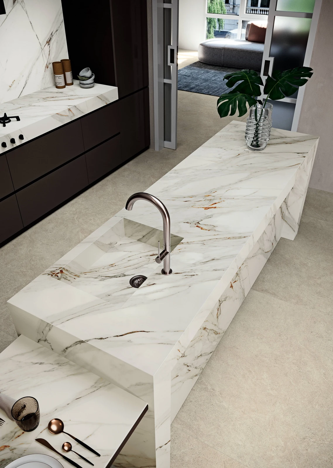 Corinto Natural Book B ceramic — application view 2