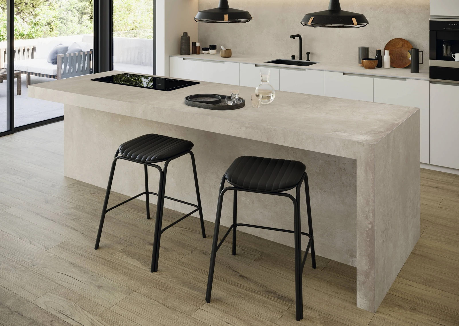 Moma Gris Natural ceramic — application view 1