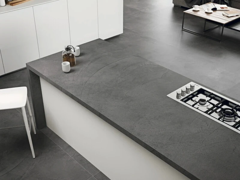 Titan Antracita Natural ceramic — application view 1