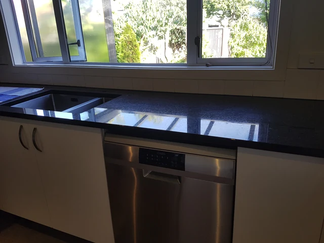 Black Pearl granite — application 2