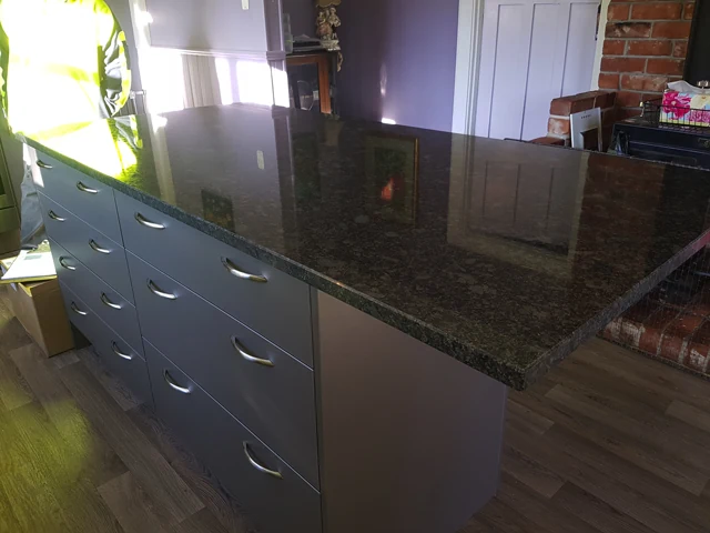 Silver Pearl granite — application 3