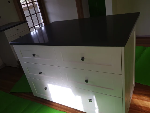 Slate zero silica quartz — application 1