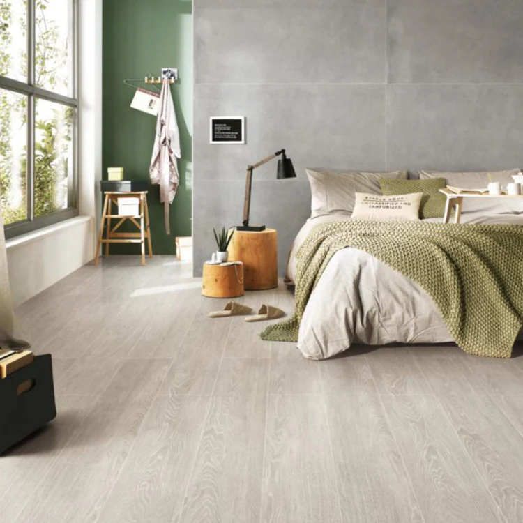 Beige tiles shown in an interior application